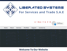 Tablet Screenshot of liberatedsystems.com